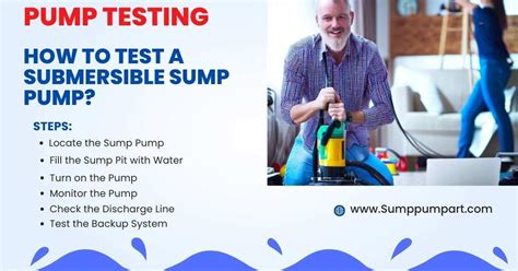 sump pump testing procedures